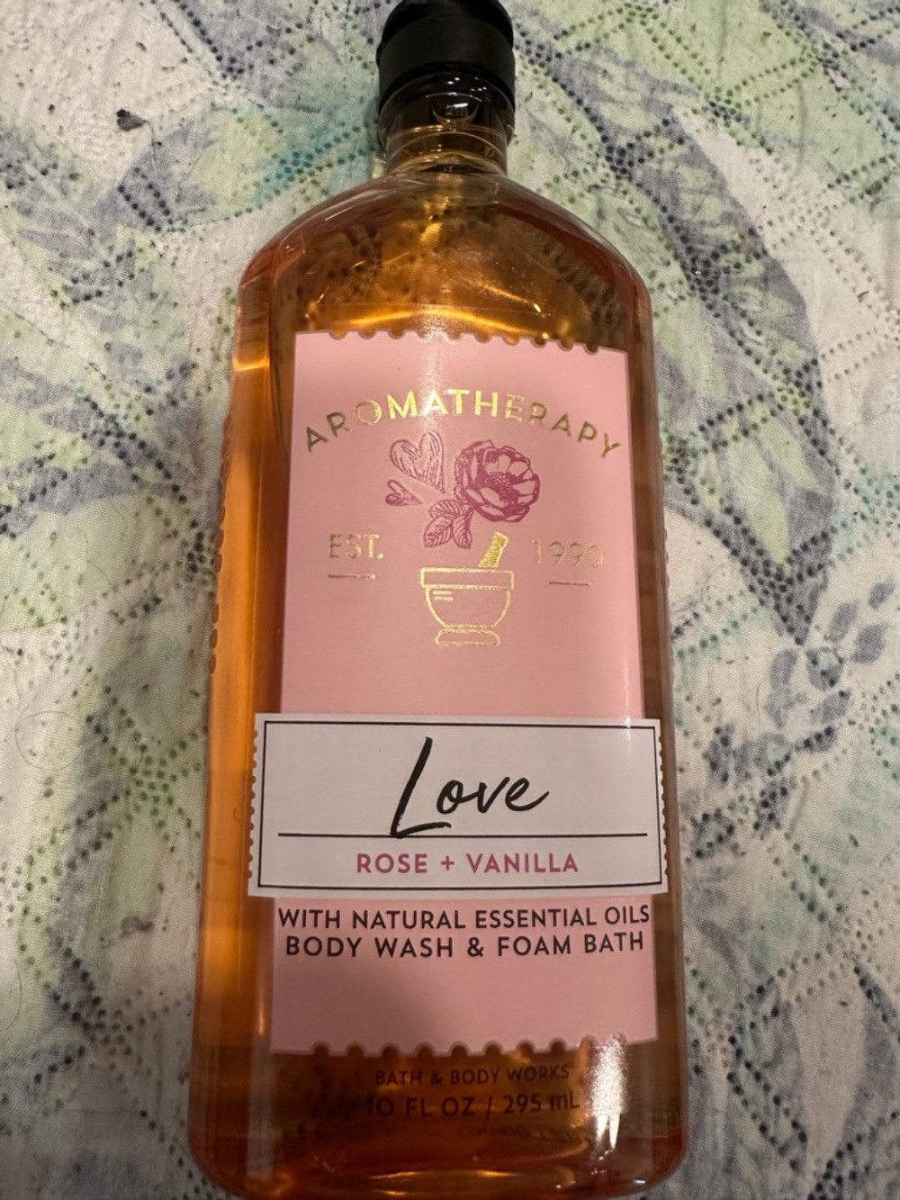 Bath & Body Works Aromatherapy Love Rose + Vanilla Body Wash